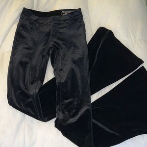 Blank NYC velvet bell bottom pants